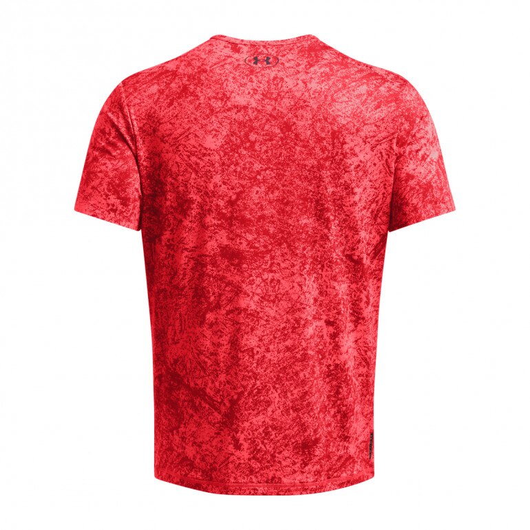 Męska koszulka treningowa Under Armour Vanish Elite Vent Prtd SS - czerwona