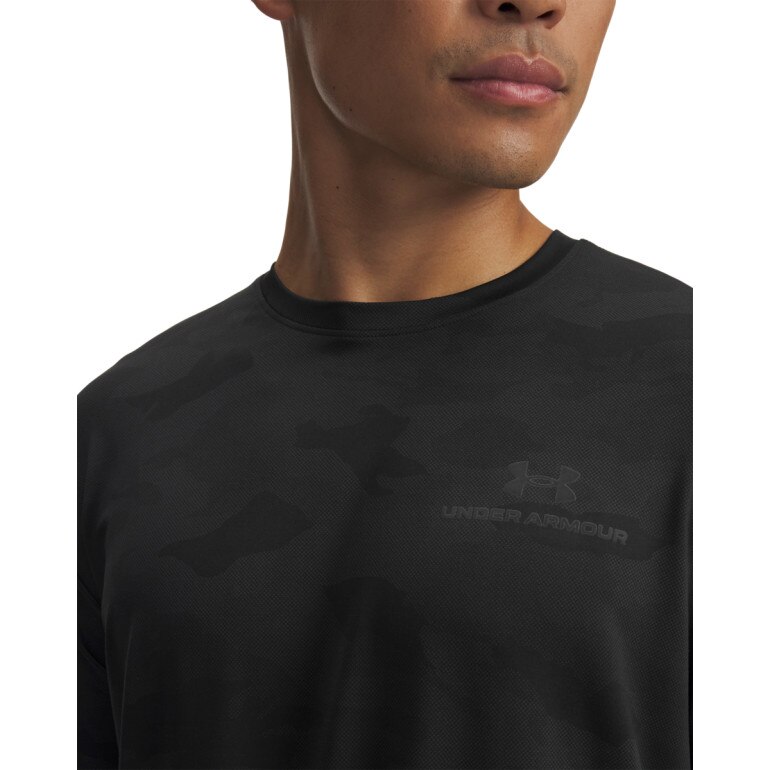 Męska koszulka treningowa Under Armour Vanish Energy Printed SS - czarna