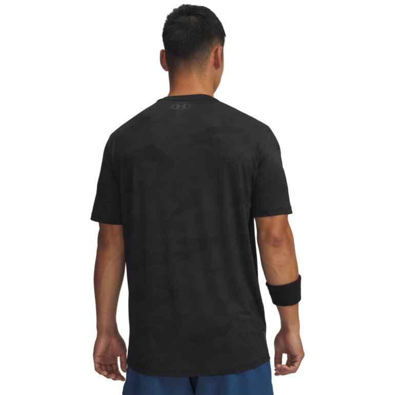Męska koszulka treningowa Under Armour Vanish Energy Printed SS - czarna