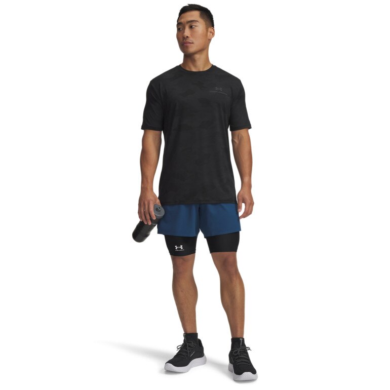 Męska koszulka treningowa Under Armour Vanish Energy Printed SS - czarna