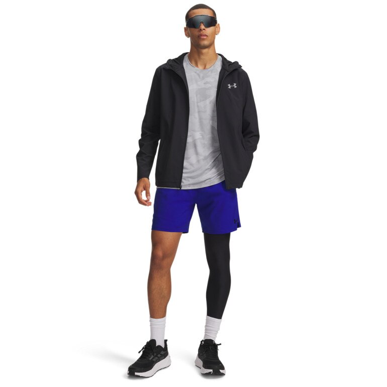 Męska koszulka treningowa Under Armour Vanish Energy Printed SS - szara