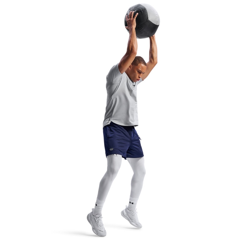 Męska koszulka treningowa Under Armour Vanish Energy SS - szara