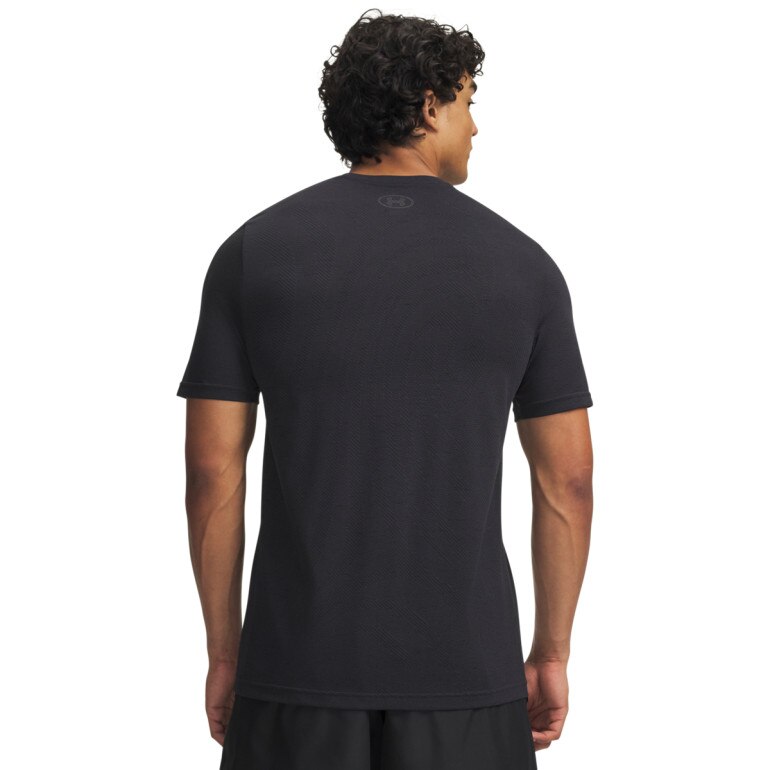 Męska koszulka treningowa Under Armour Vanish Seamless Novelty SS - czarna