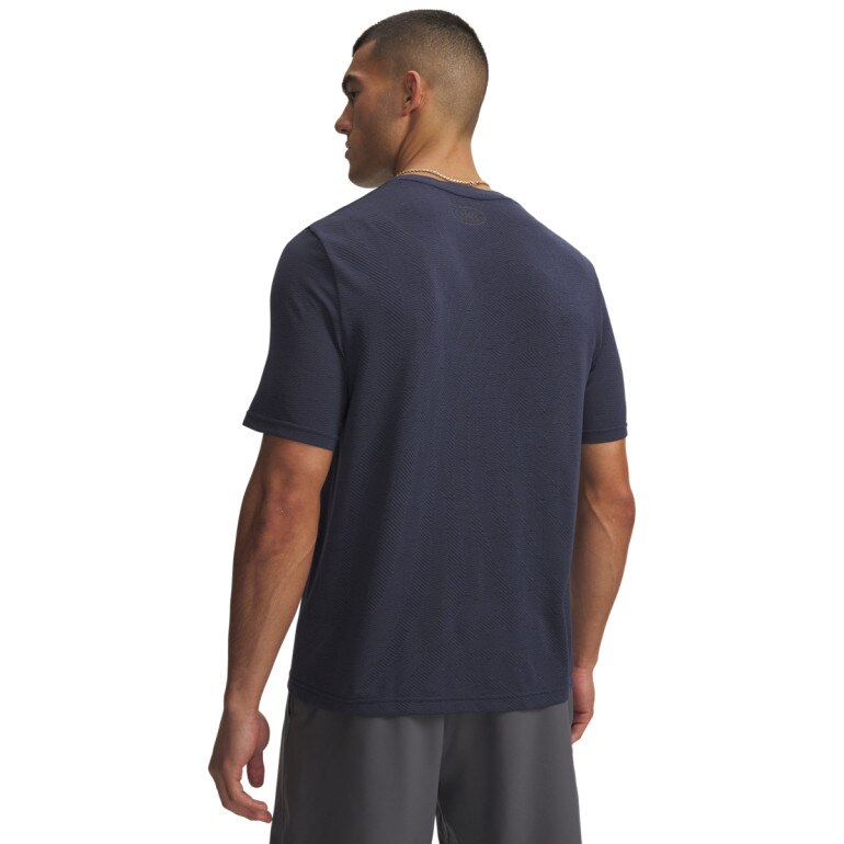 Męska koszulka treningowa Under Armour Vanish Seamless Novelty SS - szara