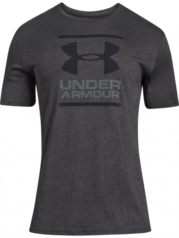Męska koszulka UNDER ARMOUR GL Foundation SS - grafitowa