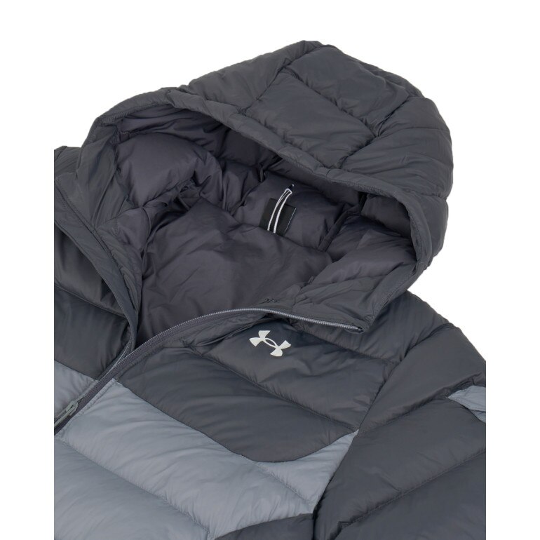 Męska kurtka pikowana Under Armour UA Sportswear Puff Jacket - szara