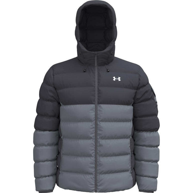 Męska kurtka pikowana Under Armour UA Sportswear Puff Jacket - szara