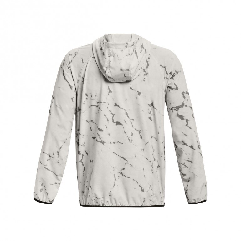 Męska kurtka treningowa Under Armour Project Rock Pt Unstpble Jckt - kremowa