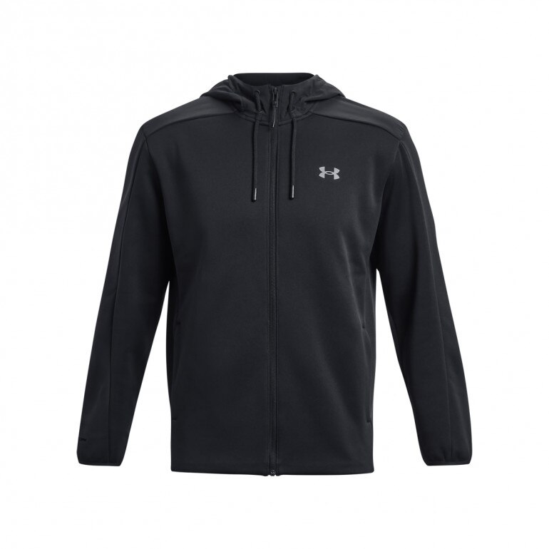 Męska kurtka treningowa Under Armour Essential Swacket - czarna