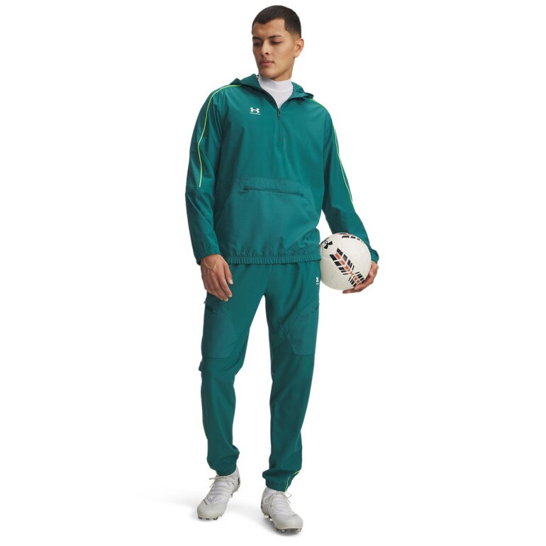 Męska kurtka treningowa Under Armour UA M Challenger Warmup - zielona