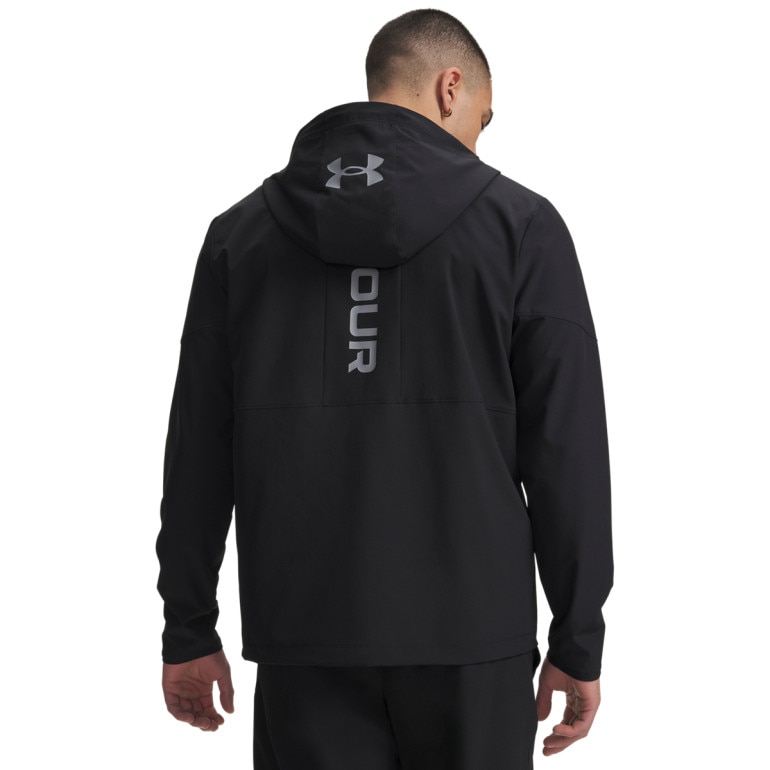 Męska kurtka treningowa Under Armour UA Tech Utility Woven Jckt - czarna
