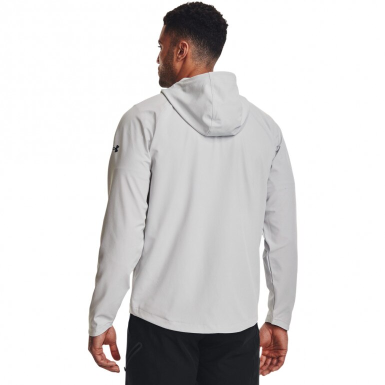 Męska kurtka treningowa UNDER ARMOUR UA UNSTOPPABLE JACKET - biała