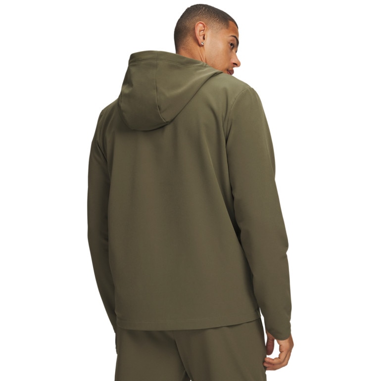 Męska kurtka treningowa Under Armour Utility Woven Winterized FZ - khaki