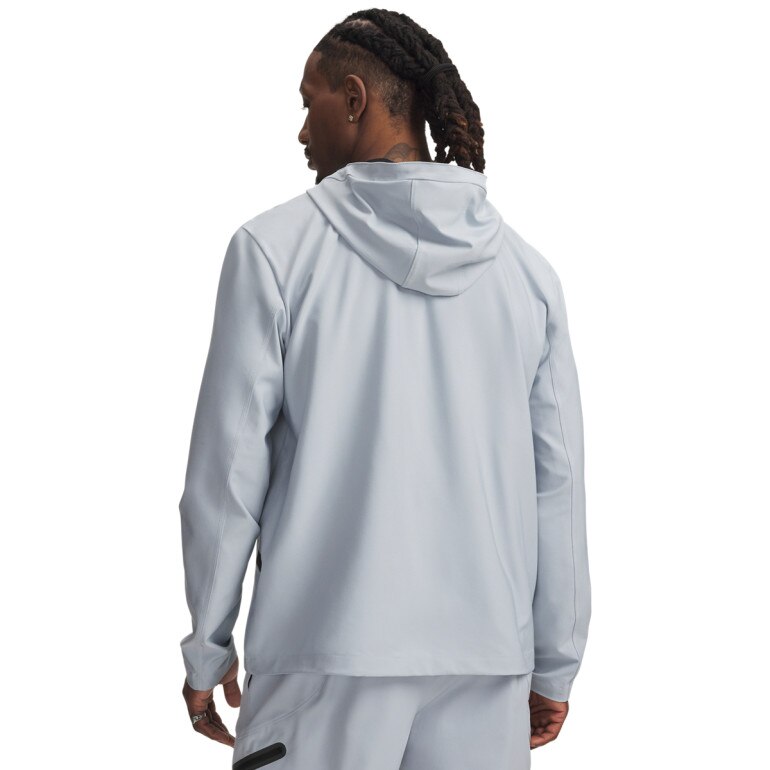 Męska kurtka z kapturem Under Armour UA Unstoppable Woven Jacket - niebieska