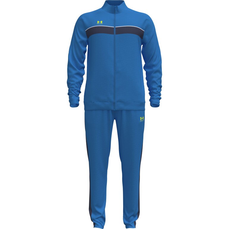 Męski dres komplet treningowy Under Armour UA M Challenger Tracksuit - niebieski
