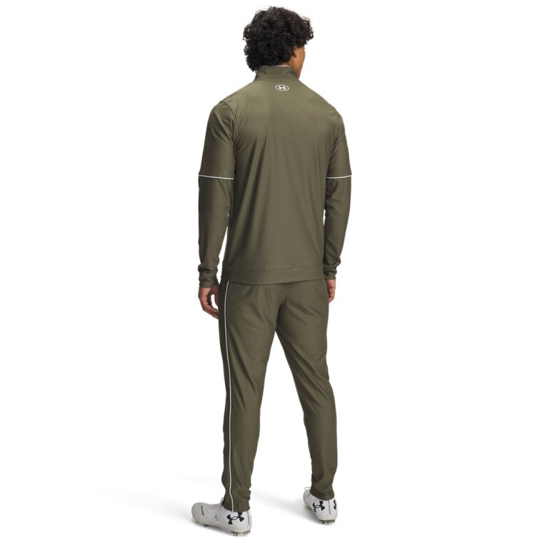 Męski dres komplet treningowy Under Armour UA M Challenger Tracksuit - zielony