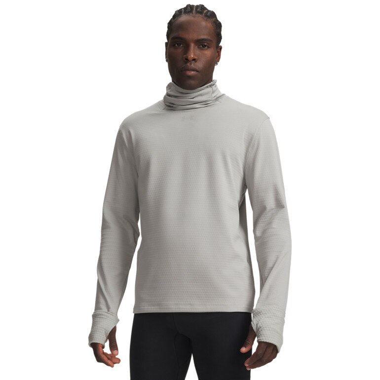 Męski longsleeve do biegania Under Armour UA Velociti CW Layer - szary