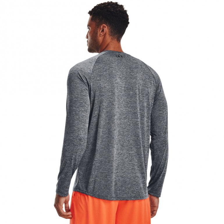 Męski longsleeve treningowy UNDER ARMOUR Tech 2.0 LS - szary 