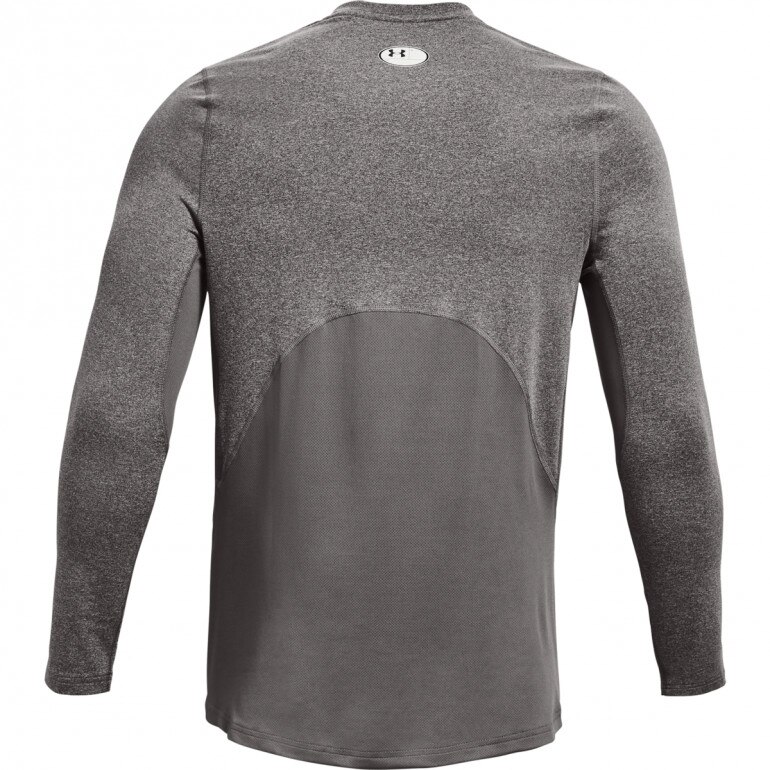 Męski longsleeve treningowy UNDER ARMOUR UA CG Armour Fitted Crew - szary
