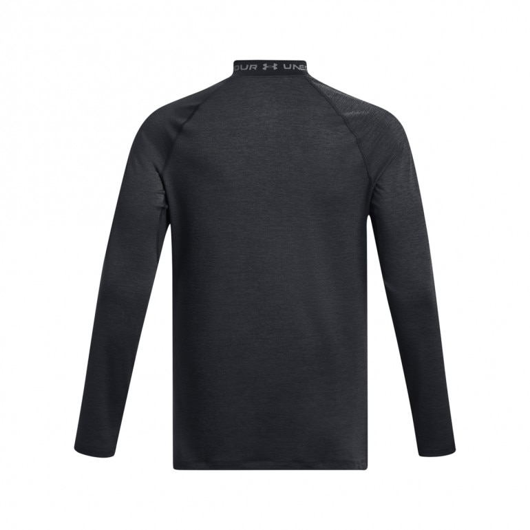 Męski longsleeve treningowy Under Armour UA CG Armour Twist Mock - czarny