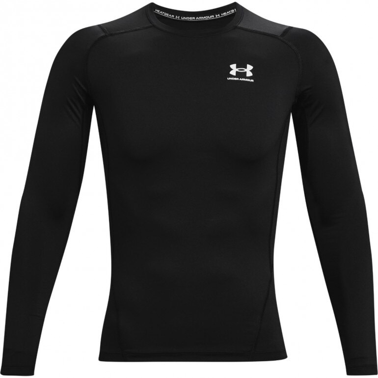 Męski longsleeve treningowy UNDER ARMOUR UA HG Armour Comp LS - czarny