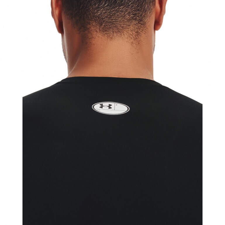 Męski longsleeve treningowy UNDER ARMOUR UA HG Armour Comp LS - czarny