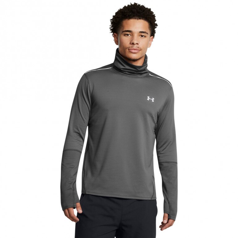 Męski longsleeve treningowy Under Armour UA Vanish Cw Funnel Top - szary