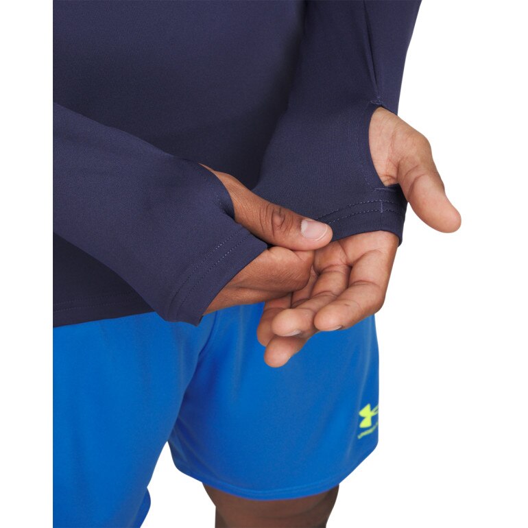Męski longsleeve Under Armour UA M Challenger Training QZ - niebieski