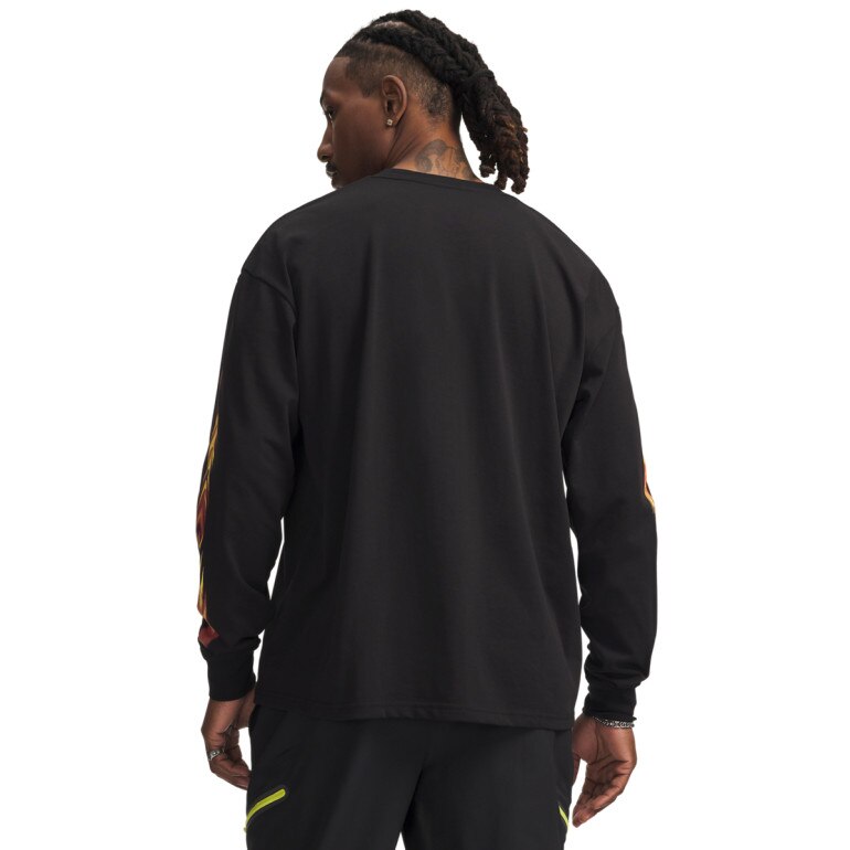 Męski longsleeve Under Armour UA M HWT ECHO LS - czarny