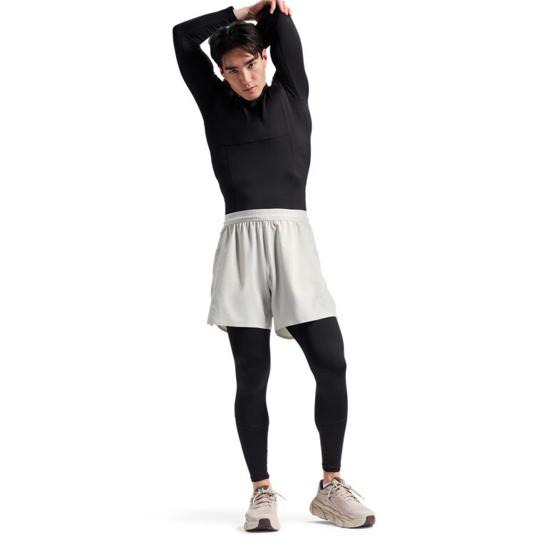 Męski półgolf kompresyjny Under Armour UA ColdGear Elite Comp Mock - czarny