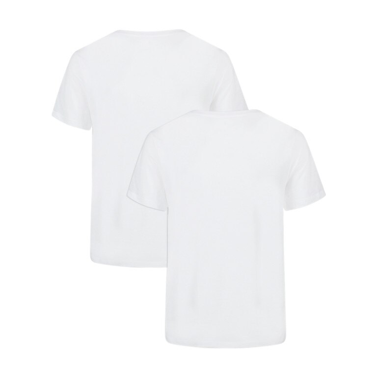 Męski t-shirt bez nadruku (2-pack) Under Armour Performance - biały