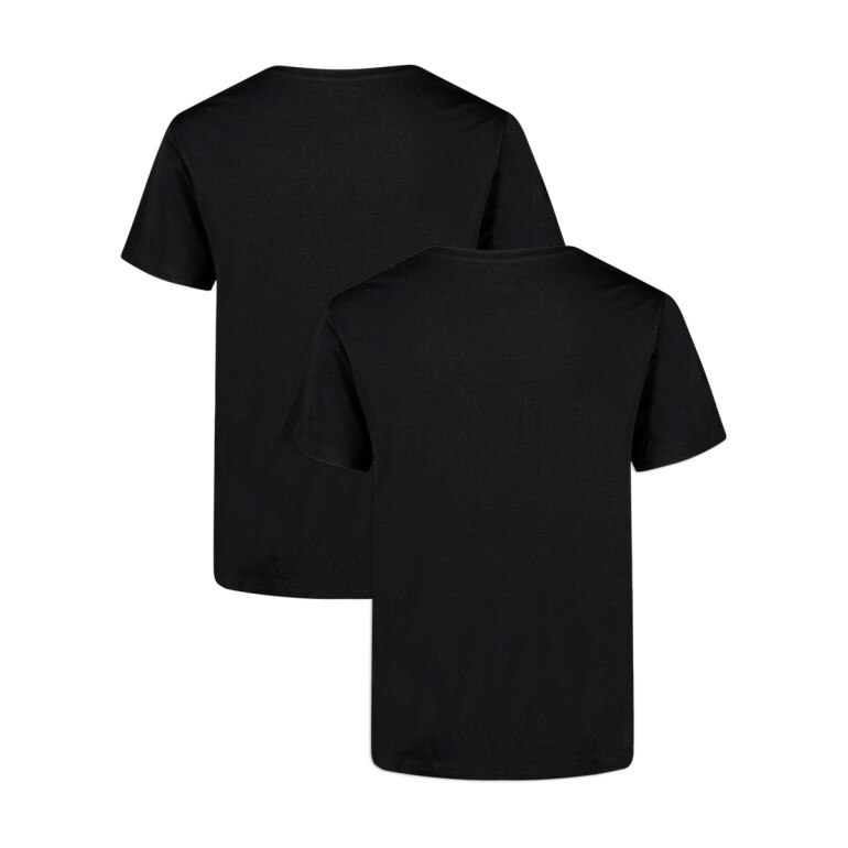Męski t-shirt bez nadruku (2-pack) Under Armour Performance - czarny