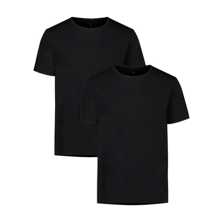 Męski t-shirt bez nadruku (2-pack) Under Armour Performance - czarny