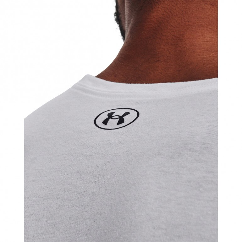 Męski t-shirt z nadrukiem Under Armour UA I Will SS - biały