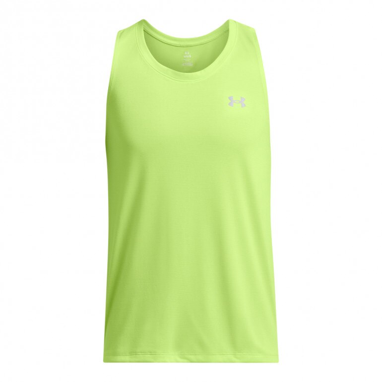 Męski top do biegania Under Armour UA Launch Singlet - zielony