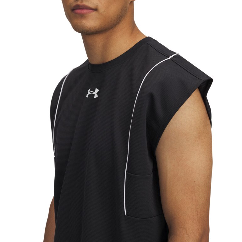 Męski top do koszykówki Under Armour UA Zone Pro Tank - czarny
