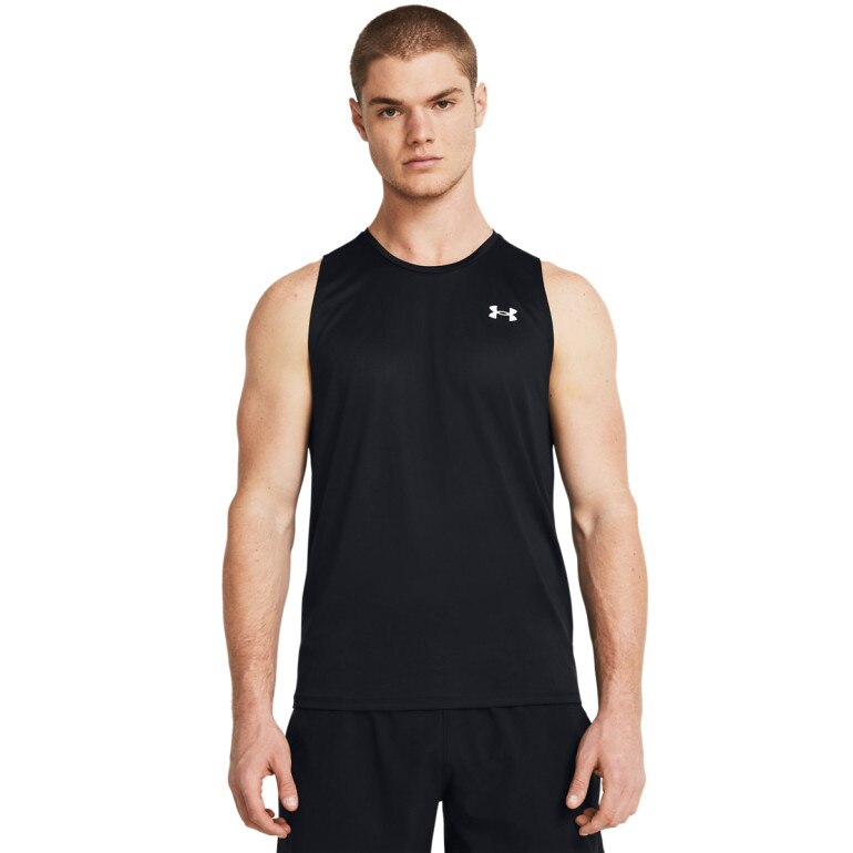 Męski top treningowy Under Armour UA Tech Tank - czarny 
