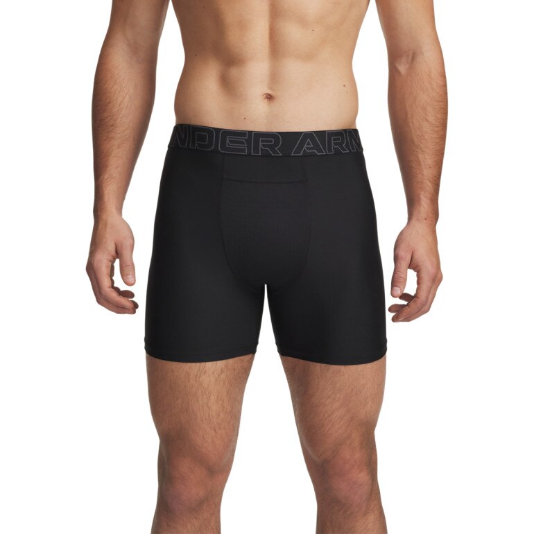 Męskie bokserki (2-pack) Under Armour UA Performance Ball Bag - czarne