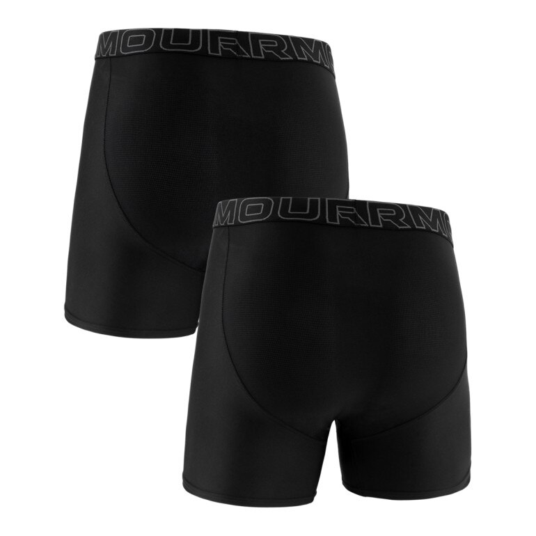 Męskie bokserki (2-pack) Under Armour UA Performance Ball Bag - czarne