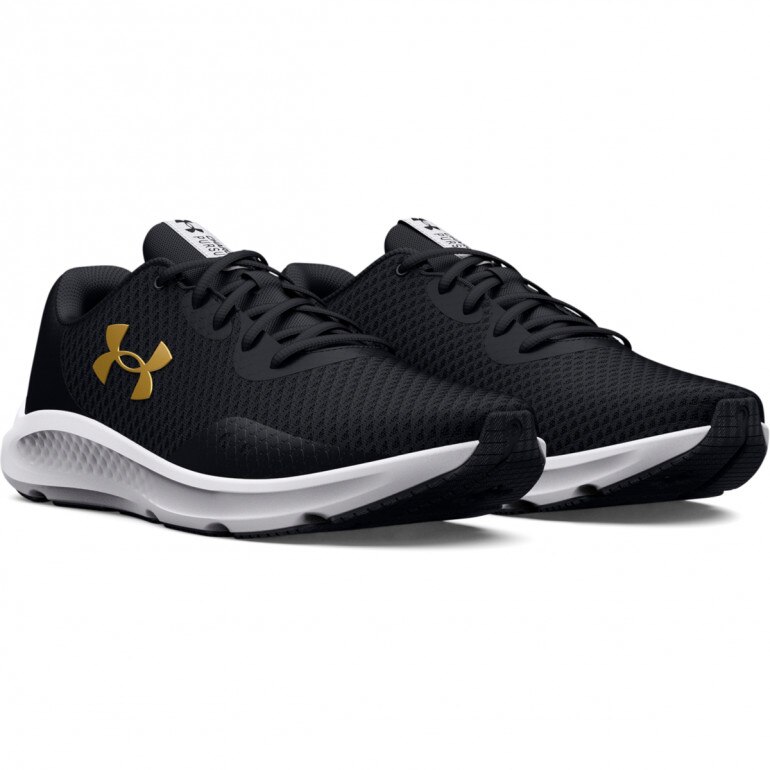 Męskie buty do biegania UNDER ARMOUR UA Charged Pursuit 3 - czarne 