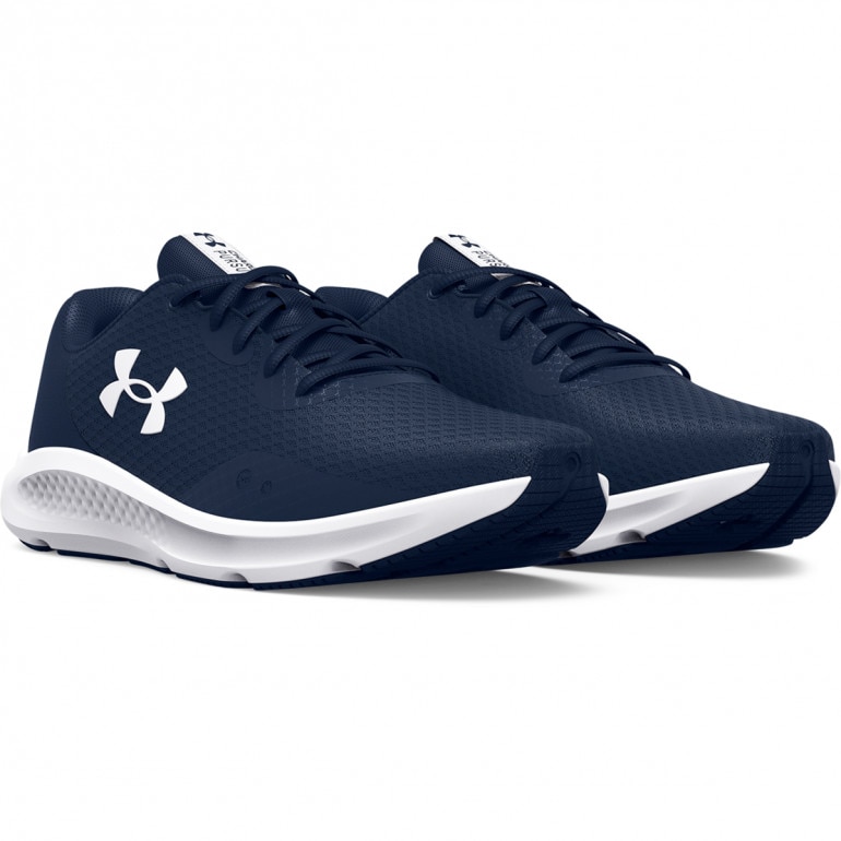 Męskie buty do biegania UNDER ARMOUR UA Charged Pursuit 3 - granatowe
