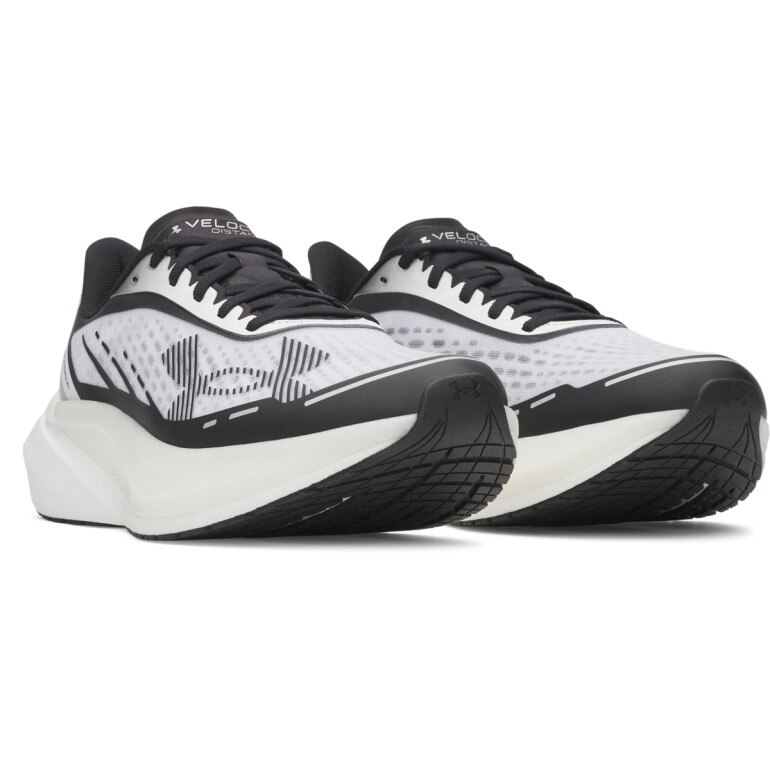 Męskie buty do biegania Under Armour UA Velociti Distance - czarno-białe