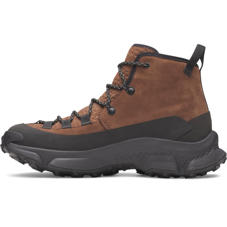 Męskie buty trekkingowe Under Armour Charged Expanse Mid LTHR WP - brązowe