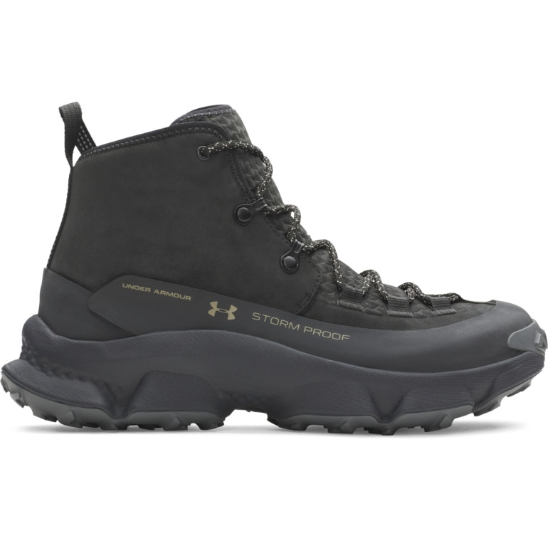 Męskie buty trekkingowe Under Armour Charged Expanse Mid LTHR WP - szare