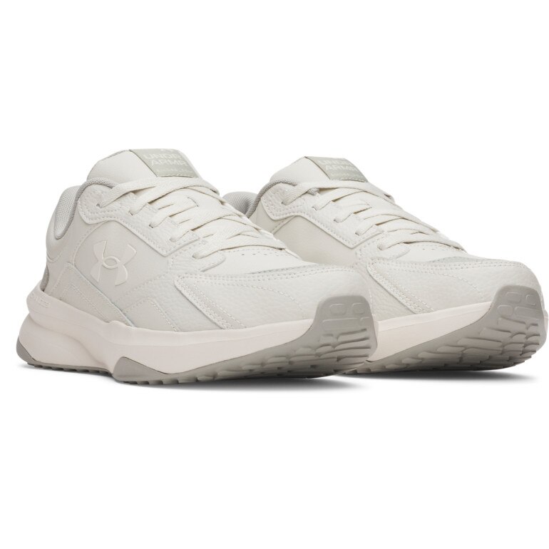 Męskie buty treningowe Under Armour  UA Edge Leather - białe