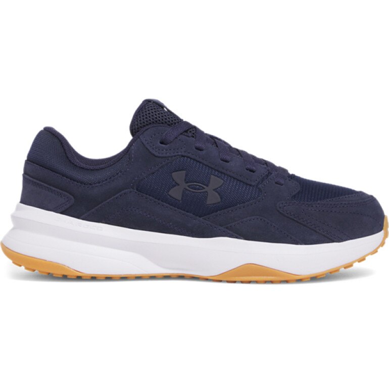 Męskie buty treningowe Under Armour UA Edge SUEDE - granatowe
