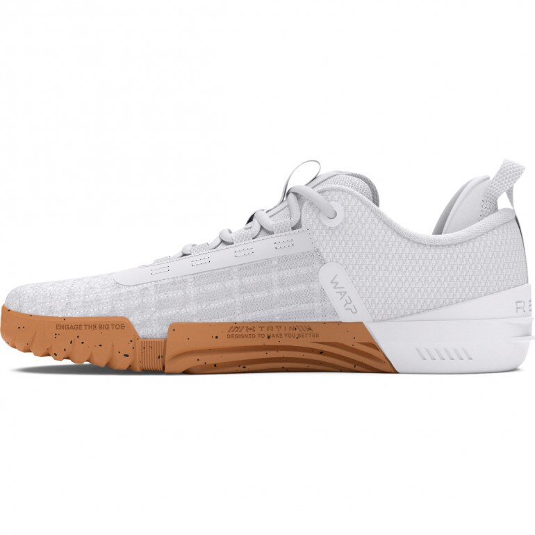 Męskie buty treningowe crossfit Under Armour UA TriBase Reign 6 - białe