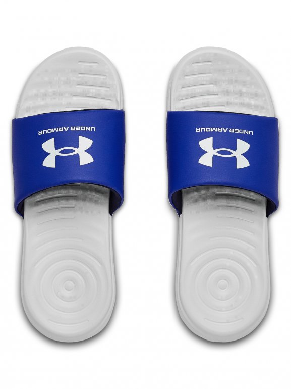 Męskie klapki UNDER ARMOUR Ansa Fix SL - niebieskie