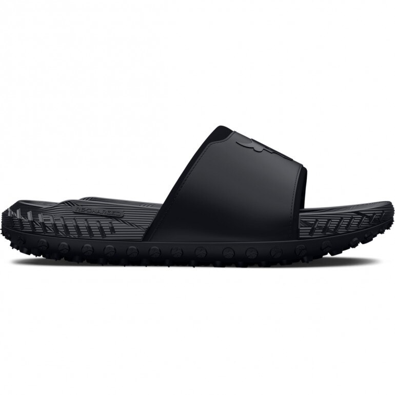 Męskie klapki Under Armour UA Project Rock 3 SL - czarne