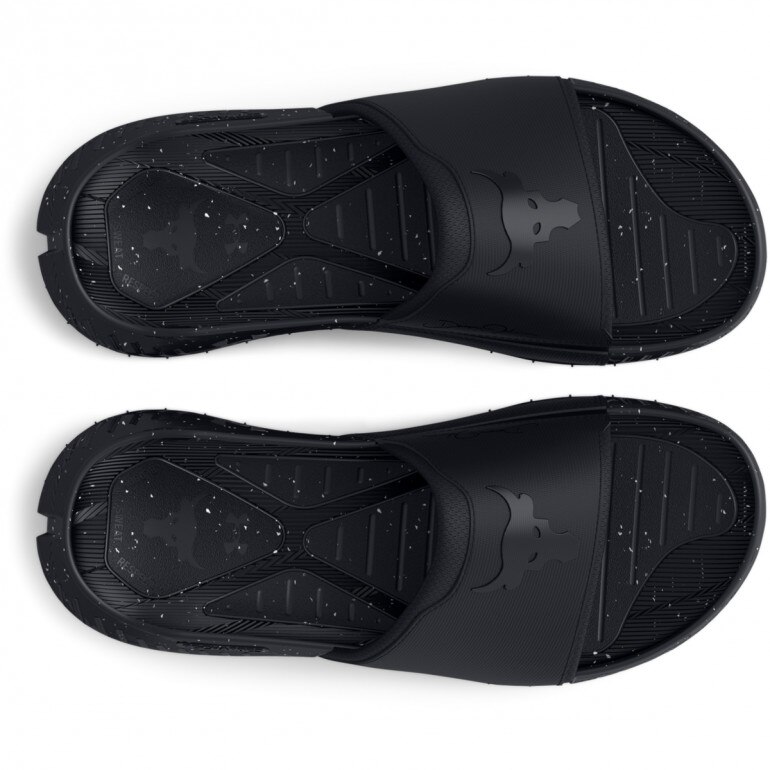 Męskie klapki Under Armour UA Project Rock 3 SL - czarne